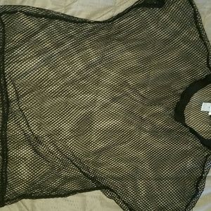 iHeartRaves Fishnet Shirt 💙